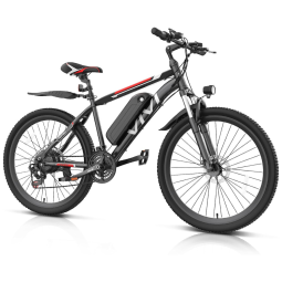 Bicicleta Elétrica Vivi 500W – Motor Brushless Pico 780W, Bateria Removível 48V, 21 Velocidades, Suspensão Dianteira, Freios a Disco