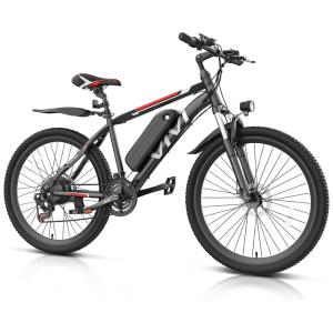 Bicicleta Elétrica Vivi 500W – Motor Brushless Pico 780W, Bateria Removível 48V, 21 Velocidades, Suspensão Dianteira, Freios a Disco