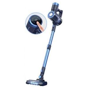 Aspirador de Pó sem Fio 4 em 1 Potente 300W 25 kpa até 35 Min de Ação, 110v, PRETTYCARE W300 CORDLESS VACUUM CLEANER, Cinza