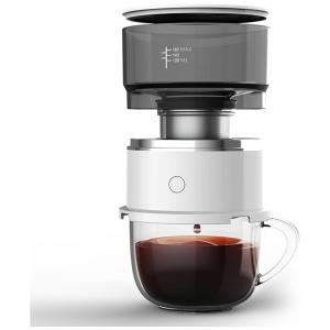 Cafeteira Elétrica Programável 160mL em Aço Inoxidável, Branca, 110v, HONP, Branco