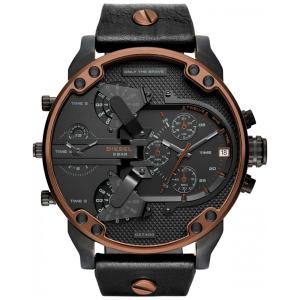 Relógio Masculino Analógico Quartzo, Couro, DIESEL DZ7400, Preto