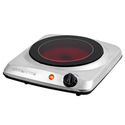 Cooktop Elétrico de Infravermelho Portátil de Vidro Cerâmico com 5 Níveis de Temperatura e Fácil de Limpar, 110V 1000W, OVENTE BGI101S