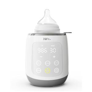 Aquecedor de Mamadeiras 10 em 1 com Display LED e Controle de Temperatura, 110V, HEYVALUE, Cinza