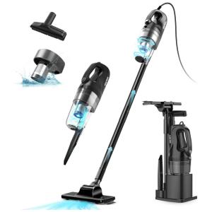 Aspirador de Pó Multifuncional com Fio com Acessórios Ideal para Pets, 110v, SOWTECH, Preto