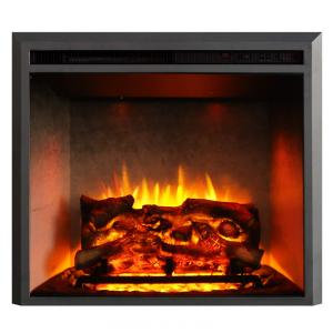 Lareira Elétrica de Embutir A62x71L cm com Controle Remoto e Som de Crepitação de Fogo, 110V 1500W, RICHFLAME