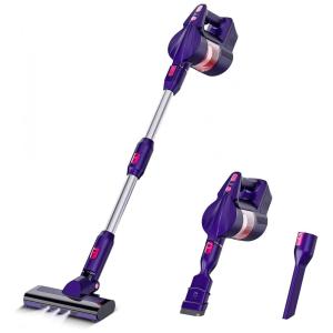 Aspirador de Pó sem Fio Potente 250W 24 kpa até 40 Min de Ação, Roxo, , 110v, LERIZOM XCQ01, Violeta Escuro