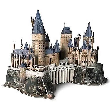 Quebra Cabeças 4D Arquitetura Castelo