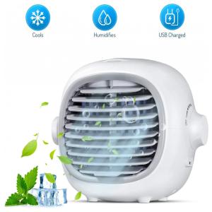 Climatizador de Ar MaxKare, Individual, Com USB, Branco 110V