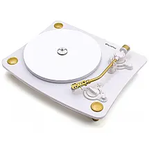 Vitrola Toca Discos Retrô 2 Velocidades com Bluetooth, 110v, TECH PLAY White Ghost, Branco