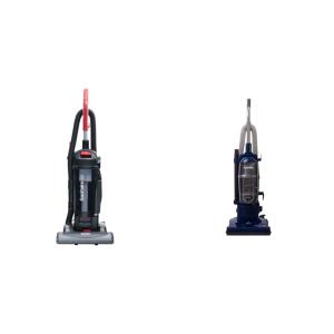 Kit Aspiradores de Pó Profissionais Sanitaire SL4410A e SC5845D, 110V, Preto e Azul