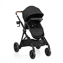 Carrinho de Bebê Evenflo Pivot Xpand NXT Preto Carvão Converte em Duplo 8 Modos de Uso