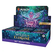 Caixa de Boosters do Conjunto Wilds of Eldraine de Magic: The Gathering - 30 pacotes, 360 Cartas Mágicas