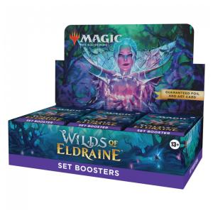 Caixa de Boosters do Conjunto Wilds of Eldraine de Magic: The Gathering - 30 pacotes, 360 Cartas Mágicas