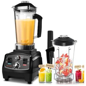 Liquidificador de Bancada Profissional 2L com 10 Velocidades, 110V 1800W, WANTJOIN, Preto