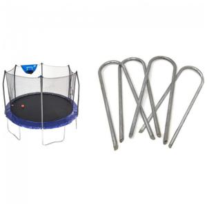Cama Elastica Capacidade até 90 kg e Tamanho 3 Metros, Skywalker Trampolines, Azul