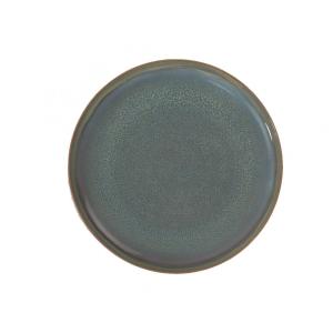 Prato para Jantar de 29 cm, Elegância e Praticidade em Sua Mesa com Formato Redondo e Material de Porcelana, Villeroy Boch, Cinza e Azul