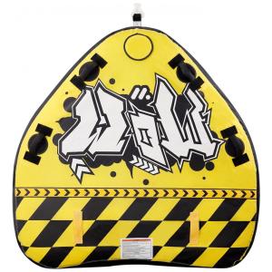 Boia Rebocável Aquática Careboda para 2 Pessoas, Amarela