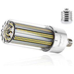 Lâmpada LED 100W, 12000 Lumens, 5000K Branca com Base E26, 1 Unidade, DRAGONLIGHT C6 2835 456SMD, Branco