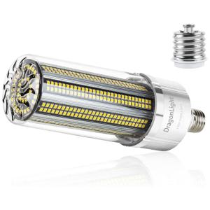 Lâmpada LED 100W, 12000 Lumens, 5000K Branca com Base E26, 1 Unidade, DRAGONLIGHT C6 2835 456SMD, Branco