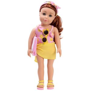 Boneca Adora Amazing Girls Sacha Citrus Sweet para Crianças Acima de 6 Anos