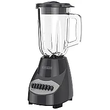 Liquidificador de Bancada em Aço Inoxidável 1.4L com 10 Velocidades, 110V 700W, BLACK DECKER, Preto