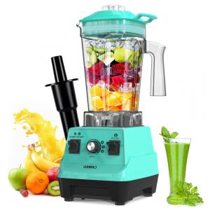 Liquidificador de Bancada 1,7L com Lâminas de Aço Inoxidável, 1800W 110V, OMMO, Azul