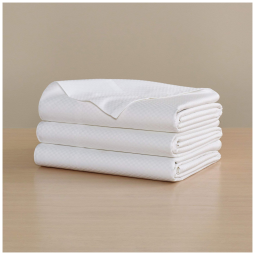 Lençol com Elástico, Tamanho King, Macio, Sedoso, com Um Padrão Sutil e Material 100% Algodão de Fibra Longa para Maior Durabilidade