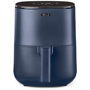 Fritadeira Elétrica AirFryer 2.9L com Painel Digital e Cesto Antiaderente, 110V 1400W, BELLA 17277, Azul