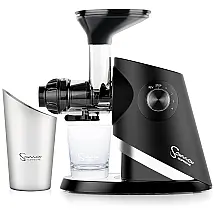 Centrífuga de Frutas, 4 Velocidades, Aço Inoxidável, 150W, 110v, SANA, Preto