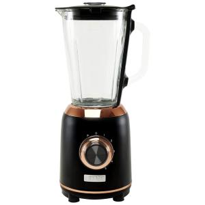 Liquidificador Retro 1,6 Litros de Capacidade com 5 Velocidades 550W, 110v, HADEN 75038, Preto