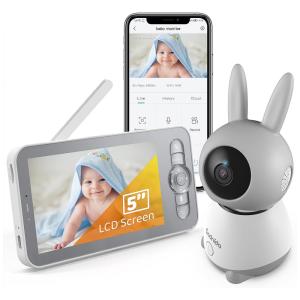 Babá Eletrônica Codnida com Câmera 1080p com Modo VOX e 4x Zoom