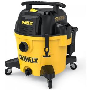 Aspirador de Pó Ultra Silencioso de 34,11L para Líquidos e Sólidos, 110V 300W, DEWALT DXV09P QTA, Amarelo