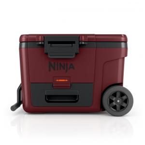 Caixa Térmica com Rodas Ninja FrostVault 42 L Merlot Gaveta Dry Zone Isolada