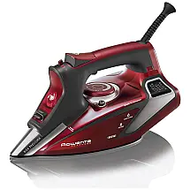 Ferro de Passar á Vapor, Aço Inoxidável, 1800W, 110W, ROWENTA DW9281, Vermelho