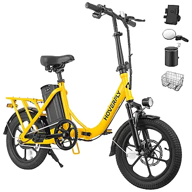 Bicicleta Elétrica Dobrável Hoverfly 500W