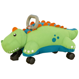 Andador de Pelúcia com 4 Rodas e Alça de Condução, para 2 a 5 Anos, Dinossauro, LITTLE TIKES 657368X1, Verde