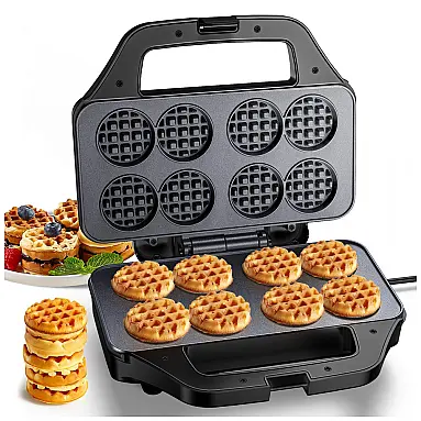 Máquina de Waffle Mini, 8
