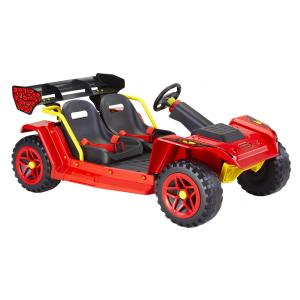 Carrinho Dino Duno Elétrico Recarregável 12V com Assentos Ajustáveis para Crianças de 3 a 6 anos, LITTLE TIKES 660078UK, Vermelho