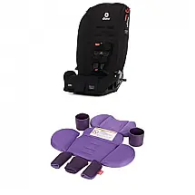 Cadeirinha Diono Radian 3R Roxa Kit Viagem 4-em-1 Recém-nascido a 54 kg