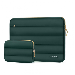 MOSISO Estojo Puffy para Laptop 13-13,3" Compatível com MacBook Air/Pro 13-14, HP, Dell, ASUS, Lenovo, Bolsa Horizontal com Estojo Pequeno