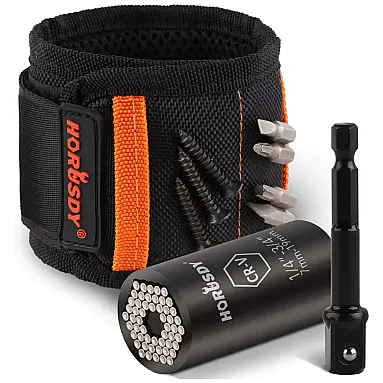 Pulseira Magnética para Pregos, Parafusos