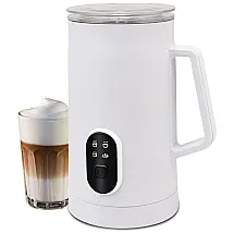 Luck Espumador de Leite Elétrico, Capacidade 100 mL, Indicadores de LED, 400W, 110v, LUCKGOT MF03, Branco