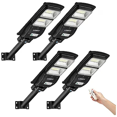 Luminária Solar Externa 6000 Lumens