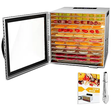 Desidratador de alimentos com 12