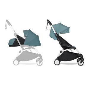 Carrinho de Bebê Adequado para Recém Nascidos ou para até 21 Kg, BABYZEN, Preto