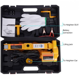 VEPEN Macaco Elétrico Automotivo 12V até 3 Toneladas c, Equipamentos e Emergência