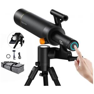 Telescópio Astronômico 1600x com Vídeo HD, Resolução 4K, Wi Fi e APP, BeaverLAB TW1 Pro, Preto