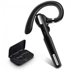 Fone de ouvido sem Fio Headset Bluetooth para Chamadas com Microfone, ICOMTOFIT G3 Black, Preto