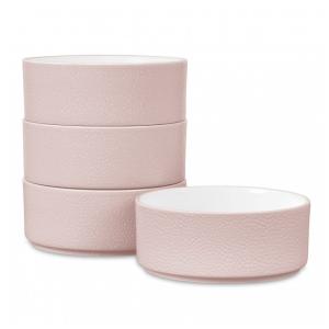 Conjunto de Tigelas, Estilo Minimalista com 4 Peças, Capacidade de 600mL, Material de Porcelana e Formato Redondo, Noritake G014-200D