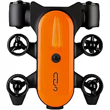 Drone Aquático Inteligente Salva Vidas com Câmera 4K UHD, Vídeo e Luz LED, XUERUIGANG, Laranja